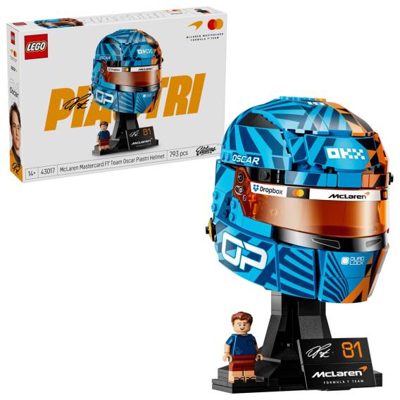 Obrázok pre LEGO EDITIONS 43017 Helma Oscara Piastriho z týmu McLaren Mastercard F1