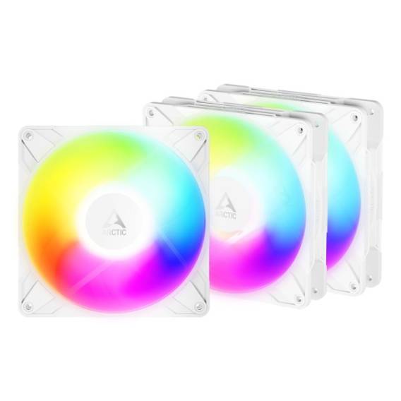 Obrázok pre ARCTIC Freezer P14 Pro Reverse A-RGB (White) - 3 Pack Počítačová skříň Ventilátor 14 cm Bílá 3 kusů