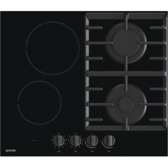 Obrázok pre Gorenje GCE691BSC Černá Vestavěné 60 cm Kombinovaný 4 zóna/zón