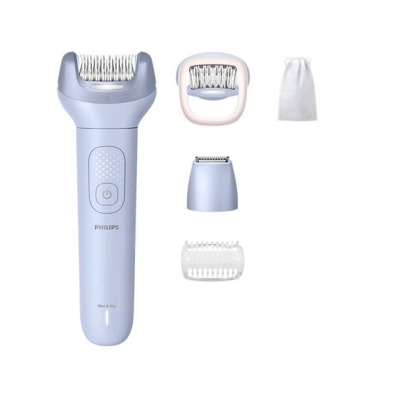 Obrázok pre Philips Epilator Series 8000 BRE711/00 Bezdrátový holicí strojek pro suché i mokré holení Fialová