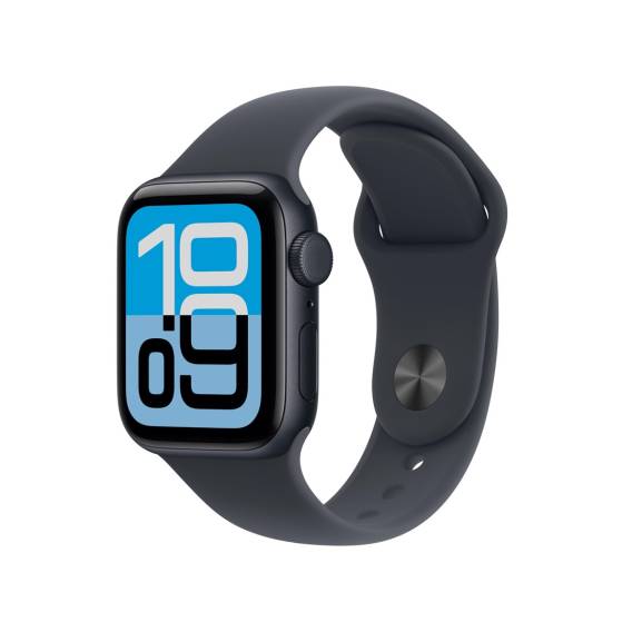Obrázok pre Apple Watch SE (3nd generation) OLED 40 mm Digitální 324 x 394 px Dotyková obrazovka 5G Černá Wi-Fi GPS