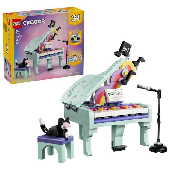 Obrázok pre LEGO CREATOR 3 V 1 31392 Dekorativní klavír s kočkou