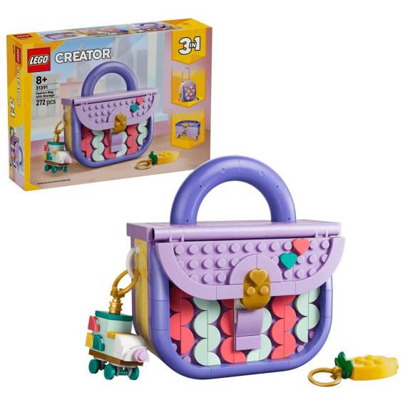 Obrázok pre LEGO CREATOR 3 V 1 31391 Umělecká módní taška s úložným prostorem