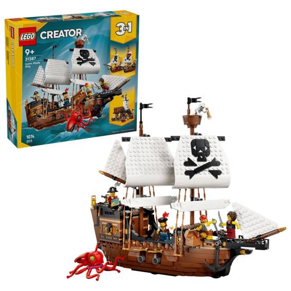 Obrázok pre LEGO CREATOR 3 V 1 31387 Legendární pirátská loď