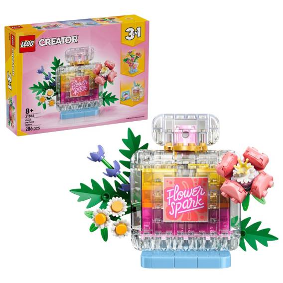 Obrázok pre LEGO CREATOR 3 V 1 31383 Parfémová lahvička s květinovým motivem