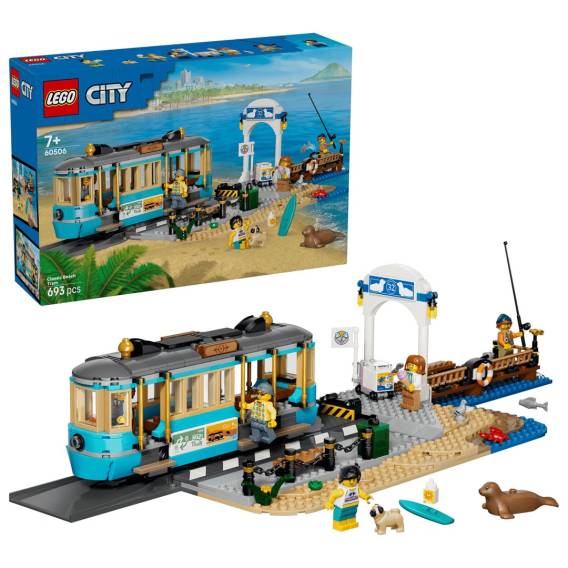 Obrázok pre LEGO CITY 60506 Klasická plážová tramvaj