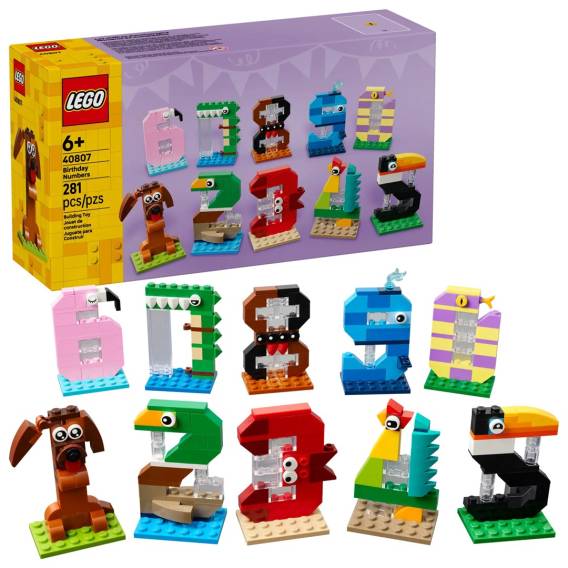 Obrázok pre LEGO 40807 Čísla narozenin