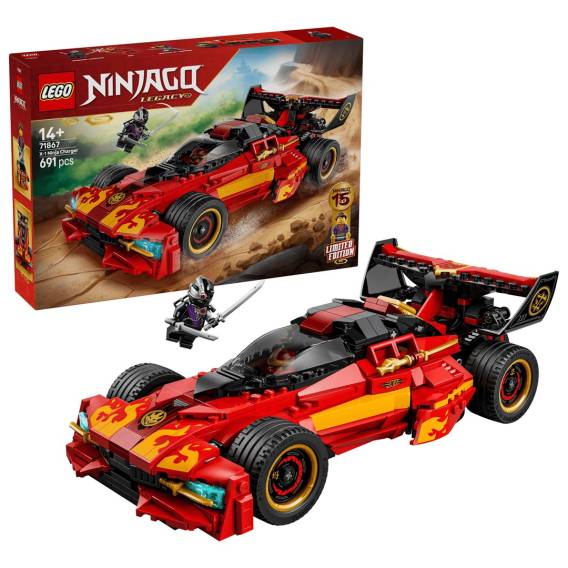 Obrázok pre LEGO NINJAGO 71867 Ninja Racer X-1 - 15. výročí
