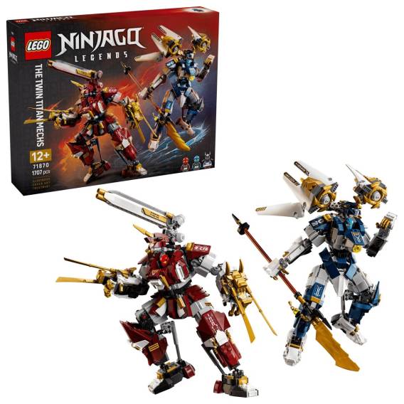 Obrázok pre LEGO NINJAGO 71870 Dvojice titánských mechů