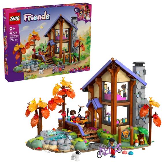 Obrázok pre LEGO FRIENDS 42705 Útulná podzimní lesní chata