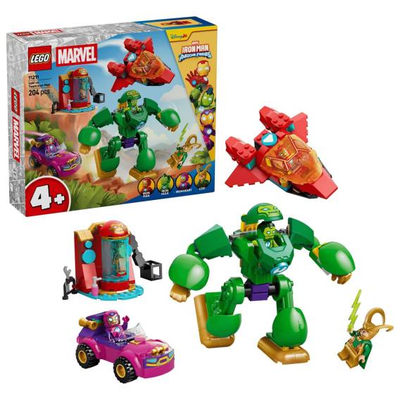 Obrázok pre LEGO MARVEL 11211 Loki proti týmu Iron Mana