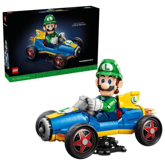 Obrázok pre LEGO SUPER MARIO 72050 Mario Kart - Luigi a Mach 8