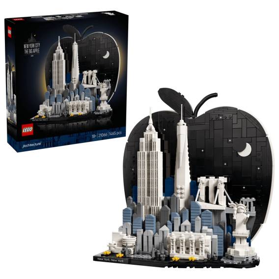 Obrázok pre LEGO ARCHITECTURE 21066 New York – Velké jablko