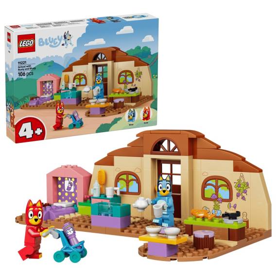 Obrázok pre LEGO BLUEY 11221 Škola s Rustym a Blueym
