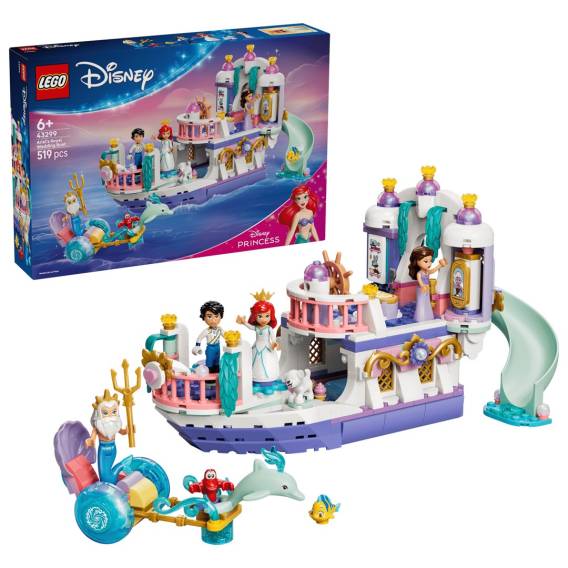 Obrázok pre LEGO DISNEY 43299 Arielina královská svatební loď