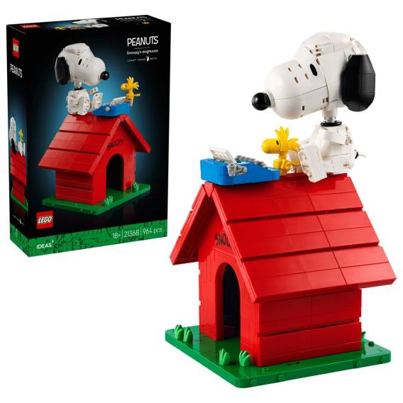 Obrázok pre LEGO IDEAS 21368 Arašídy: Snoopyho psí bouda