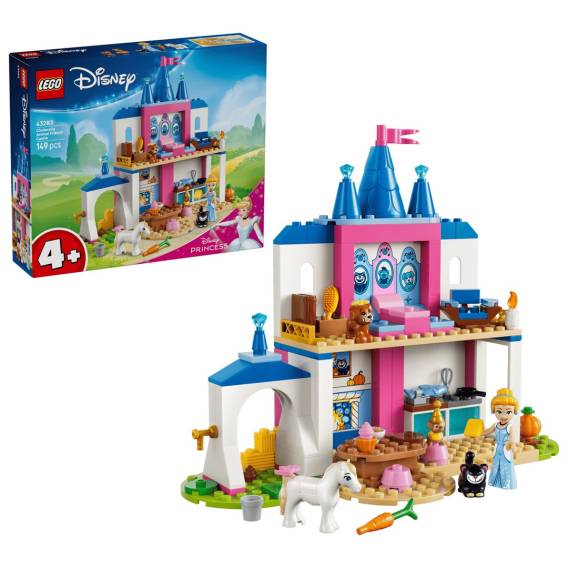 Obrázok pre LEGO DISNEY 43283 Popelčin zámek zvířecích přátel