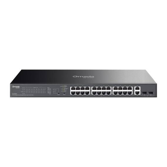 Obrázok pre TP-Link ES228GP síťový přepínač Řízený L2 Gigabit Ethernet (10/100/1000) Podpora napájení po Ethernetu (PoE) Černá