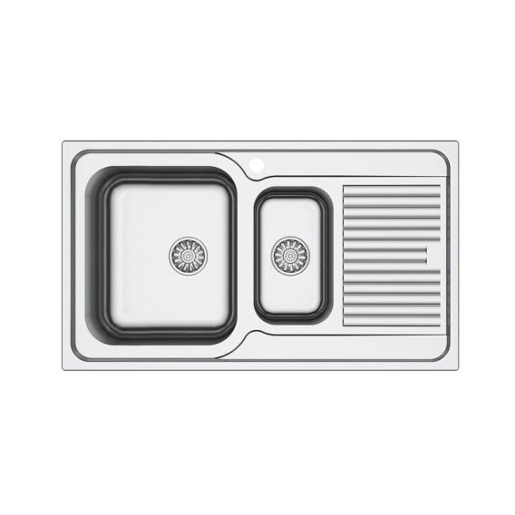 Obrázok pre STAINLESS STEEL SINK SATIN AS 192/SIPHON