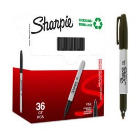 Obrázok pre Sharpie 2025040 zvýrazňovač 36 kusů Černá