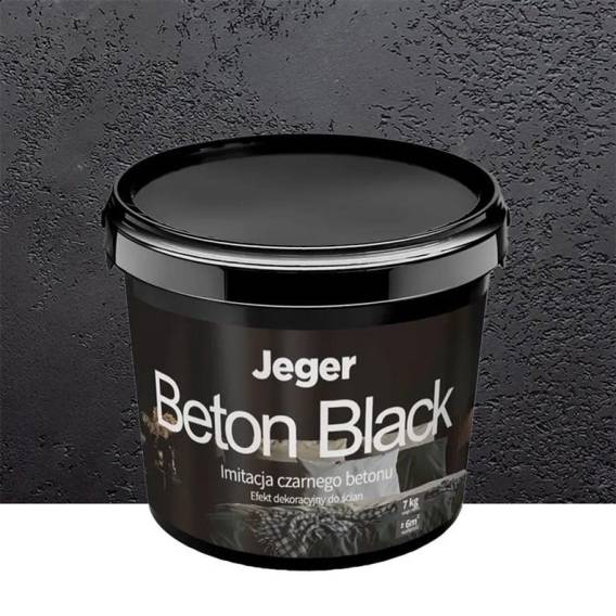 Obrázok pre PLASTER DECOR JEGER BETON BLACK 7KG
