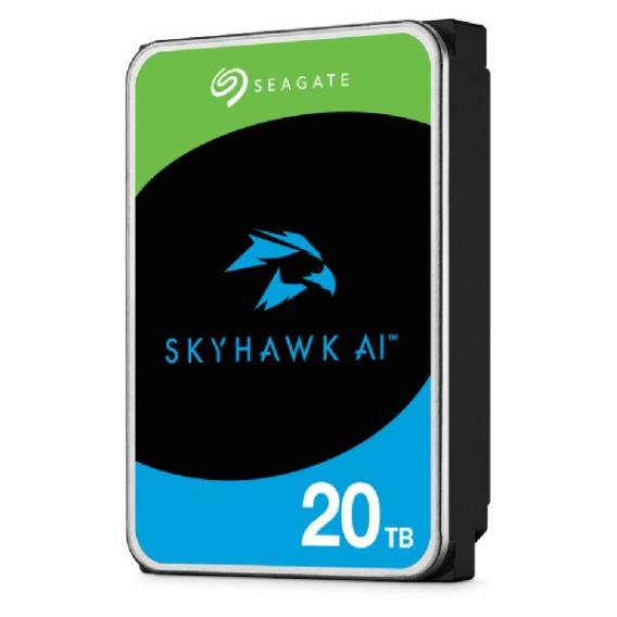 Obrázok pre Seagate SkyHawk AI vnitřní pevný disk 20 TB 7200 ot/min 512 MB 3.5" Serial ATA III