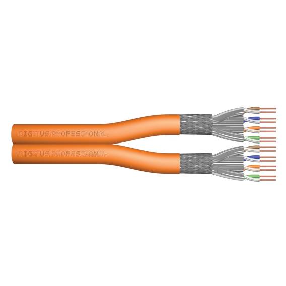Obrázok pre Digitus DK-1745-VH-D-5 síťový kabel Oranžová 500 m Cat7 S/FTP (S-STP)