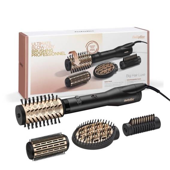 Obrázok pre BaByliss Big Hair Luxe Sada pro styling vlasů Teplé Černá 650 W 2,5 m