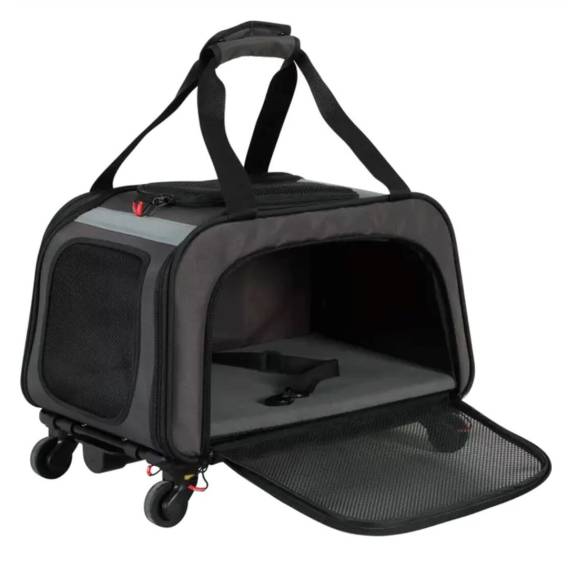 Obrázok pre ZOLUX Nomad – přepravka na kolečkách pro psa a kočku – 47×32×27 cm