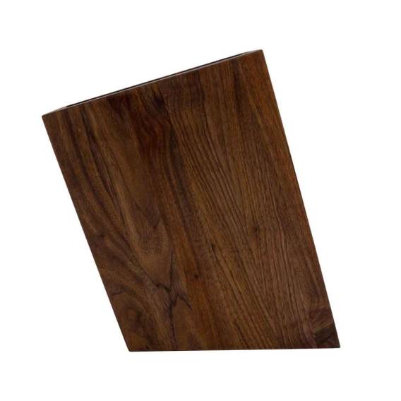 Obrázok pre Continenta knife block, flexible insert, slanted, walnut