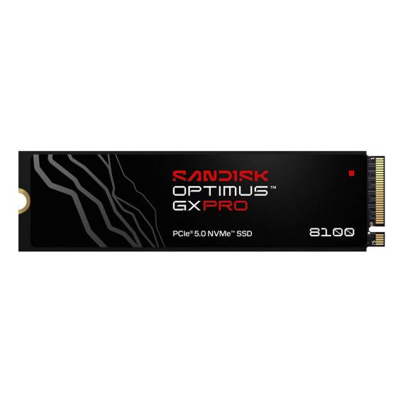 Obrázok pre SanDisk Optimus GX PRO 8100 2 TB M.2 PCI Express 5.0 NVMe TLC 3D NAND
