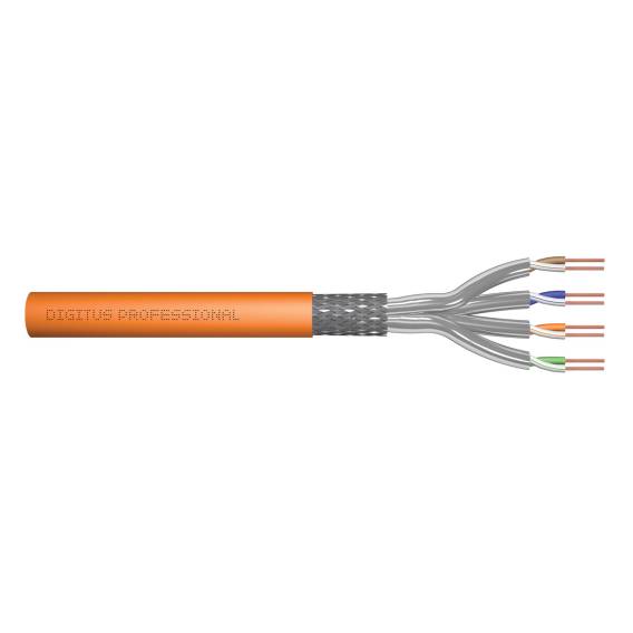 Obrázok pre Digitus DK-1744-VH-5 síťový kabel Oranžová 500 m Cat7 S/FTP (S-STP)