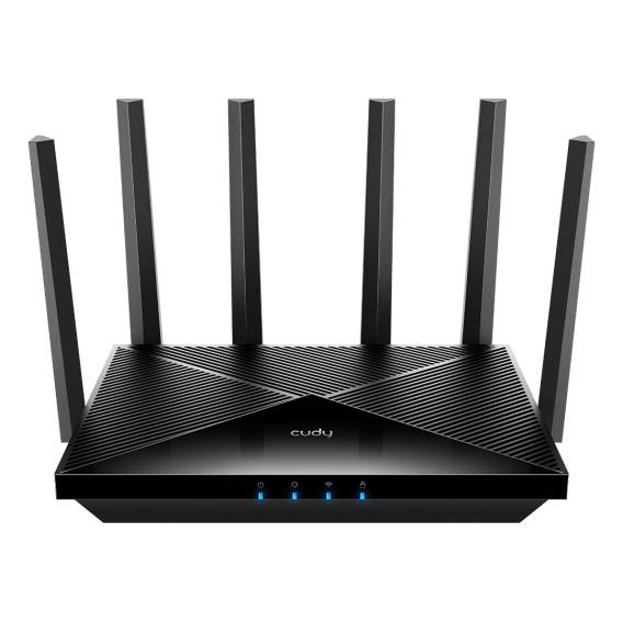 Obrázok pre Cudy WR11000 bezdrátový router 2.5 Gigabit Ethernet Tři pásma (2,4 GHz / 5 GHz / 6 GHz) Černá