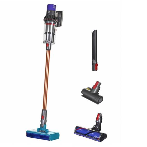 Obrázok pre Dyson V10 Submarine Tyčový vysavač 2 v 1 Baterie Suché a mokré Bezsáčkové 0,76 l Měděná, Šedá