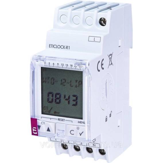 Obrázok pre TIME SWITCH DIGITAL MOD CLOCK-R1 1P 16A