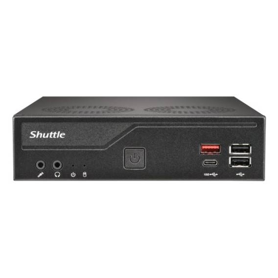 Obrázok pre Shuttle Slim PC DH810 PC s objemem 1,35 l Černá LGA 1851 (Socket V1)