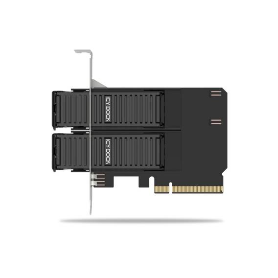 Obrázok pre Icy Dock MB312M4P-B karta/adaptér rozhraní M.2, PCIe