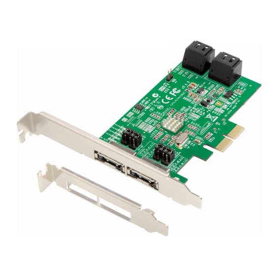 Obrázok pre Dawicontrol DC-624E RAID řadič RAID PCI Express x2 2.0 6 Gbit/s