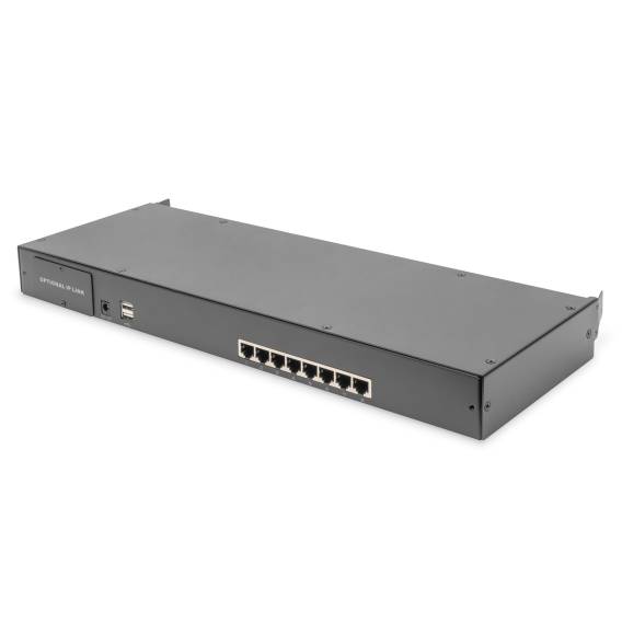 Obrázok pre Digitus DS-72216 konzolový (KVM) přepínač Instalace do racku Černá