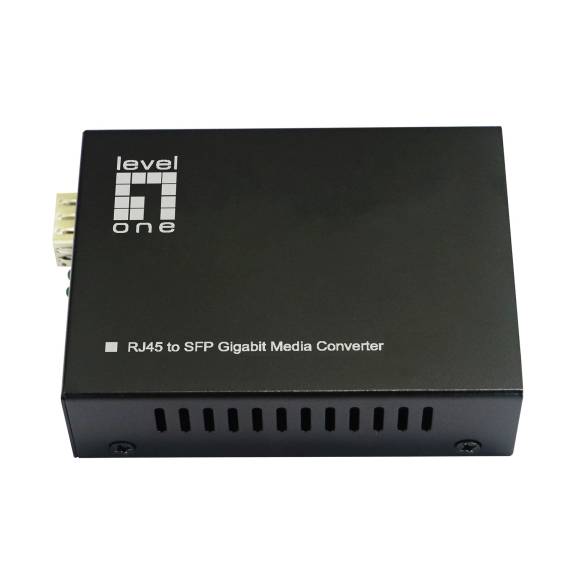Obrázok pre LevelOne GVT-2015 konvertor síťové kabeláže 1000 Mbit/s Vícevidové, Jednovidové Černá