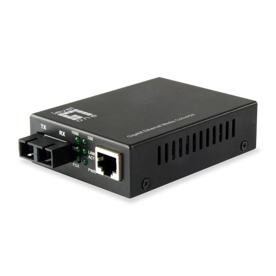 Obrázok pre LevelOne GVT-2002 konvertor síťové kabeláže 1000 Mbit/s 1310 nm Jednovidové Černá