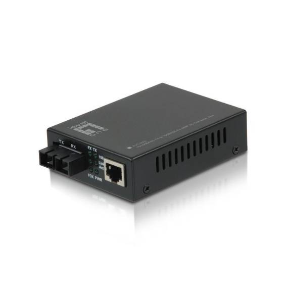 Obrázok pre LevelOne FVT-2001 konvertor síťové kabeláže 100 Mbit/s 1310 nm Vícevidové Černá