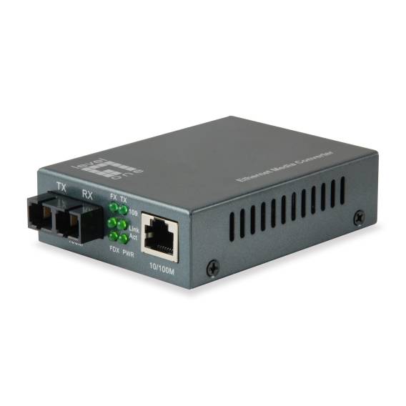 Obrázok pre LevelOne FVT-1106 konvertor síťové kabeláže 100 Mbit/s 1550 nm Jednovidové Černá