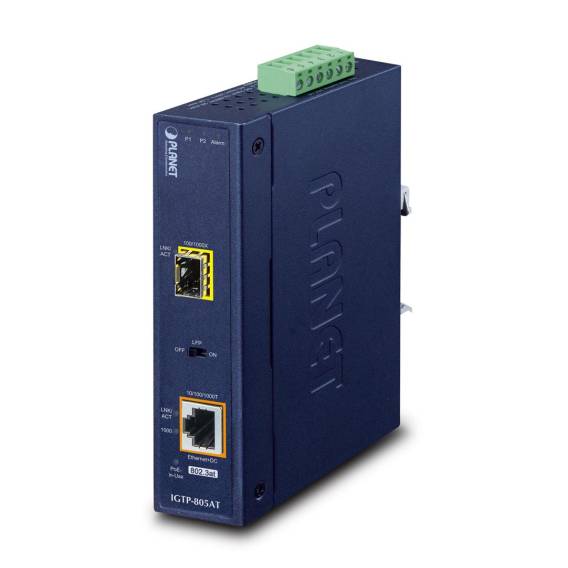 Obrázok pre PLANET IGTP-805AT network media converter 2000 Mbit/s 1310 nm Blue