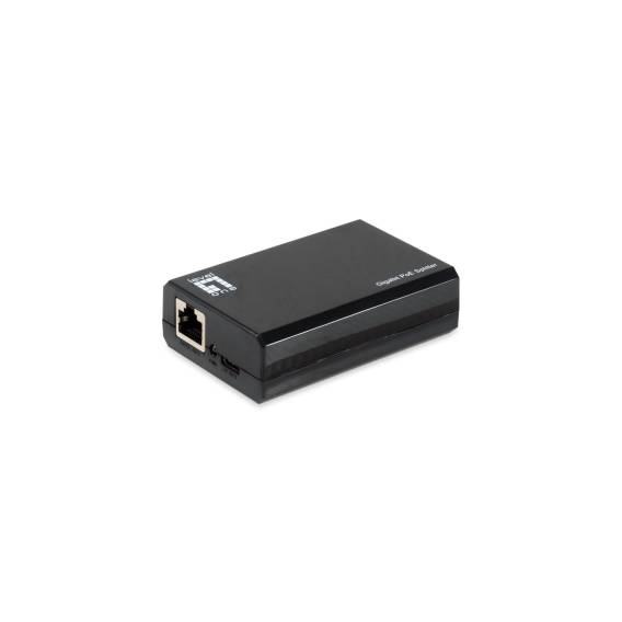 Obrázok pre LevelOne POS-5001 síťový splitter Podpora napájení po Ethernetu (PoE) Černá