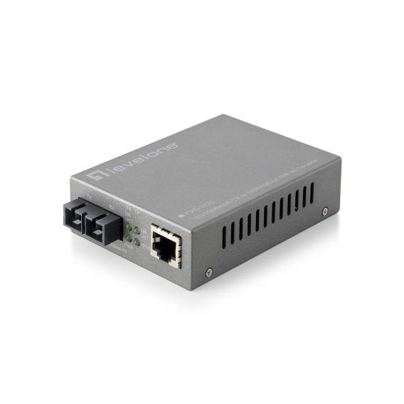 Obrázok pre LevelOne FVS-3120 konvertor síťové kabeláže 100 Mbit/s Jednovidové Šedá