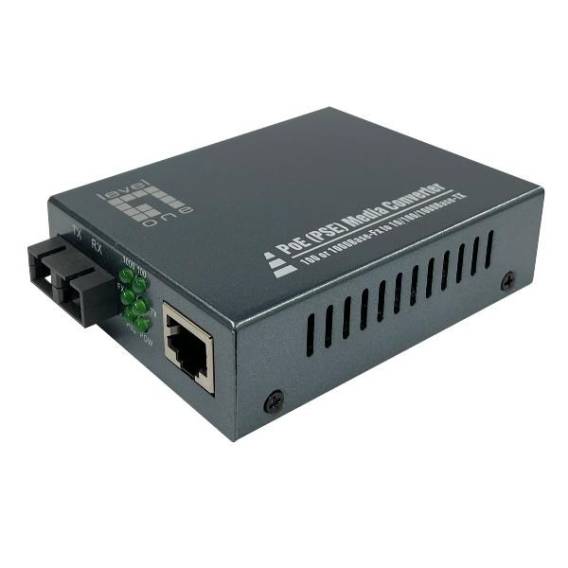 Obrázok pre LevelOne GVT-2013 konvertor síťové kabeláže 1000 Mbit/s 850 nm Vícevidové Šedá