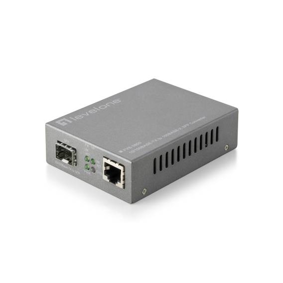 Obrázok pre LevelOne FVS-3800 konvertor síťové kabeláže 100 Mbit/s Šedá