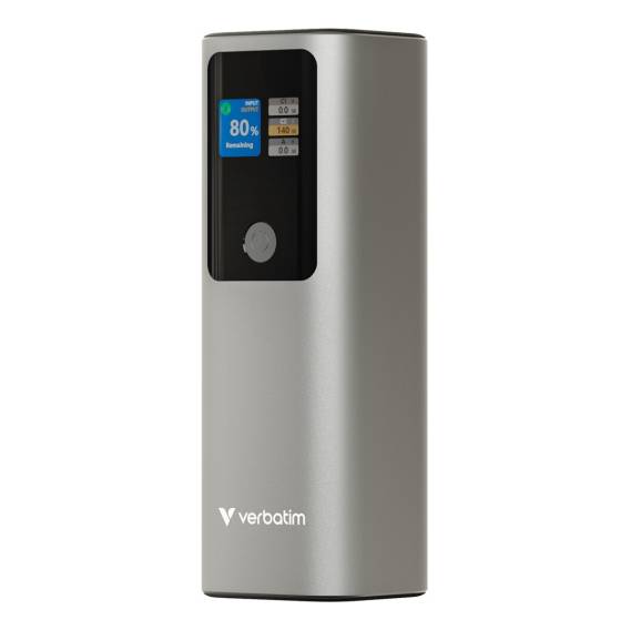 Obrázok pre Verbatim 32269 externí baterie Lithium-ion (Li-ion) 27000 mAh Šedá