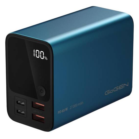Obrázok pre Powerbank GoGen PB270001BL 27000 mAh niebieski